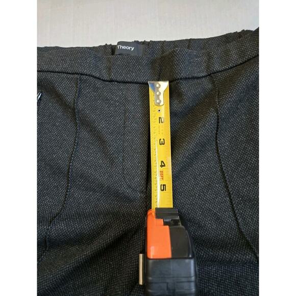 THEORY Women's Grey Multi Regent Knit Demitria Pull-On Pants SZ 4 NWT - Picture 16 of 16